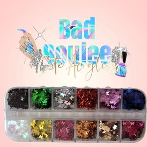 3d nail art butterflies 🦋